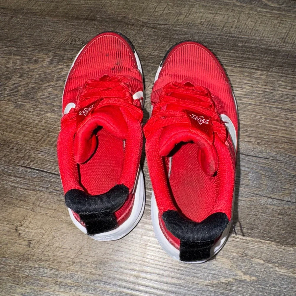 Nike Star Runner 4 Kids Shoes University Red White DX7614-600 Size 13C